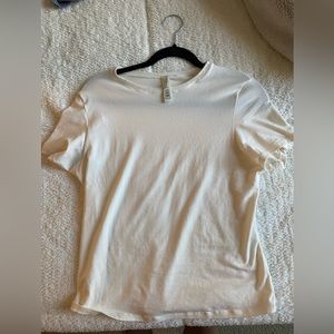 SKIMS cotton jersey T-shirt shade: bone